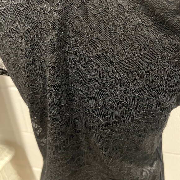 Express X-Small Sheer Sleeve Top – Elegant & Chic - Picture 7 of 7